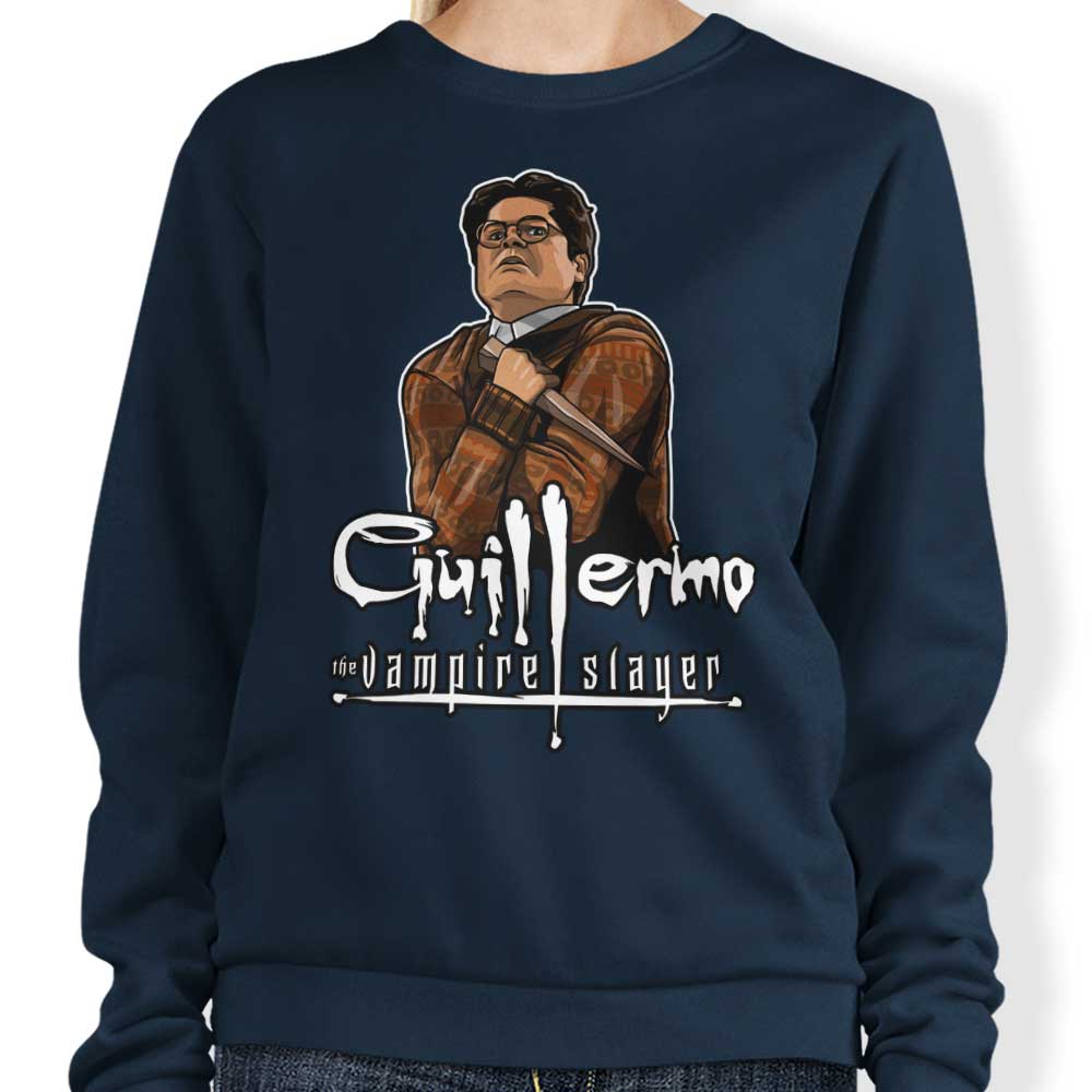 Comfortable 'Guillermo the Slayer' Crewneck Sweatshirt in S - 4XL Sizes