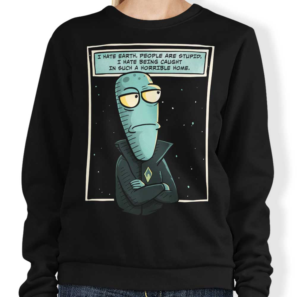 Teesgeex 'Such a Horrible Home' Crewneck Sweatshirt - Comfortable and Durable Apparel