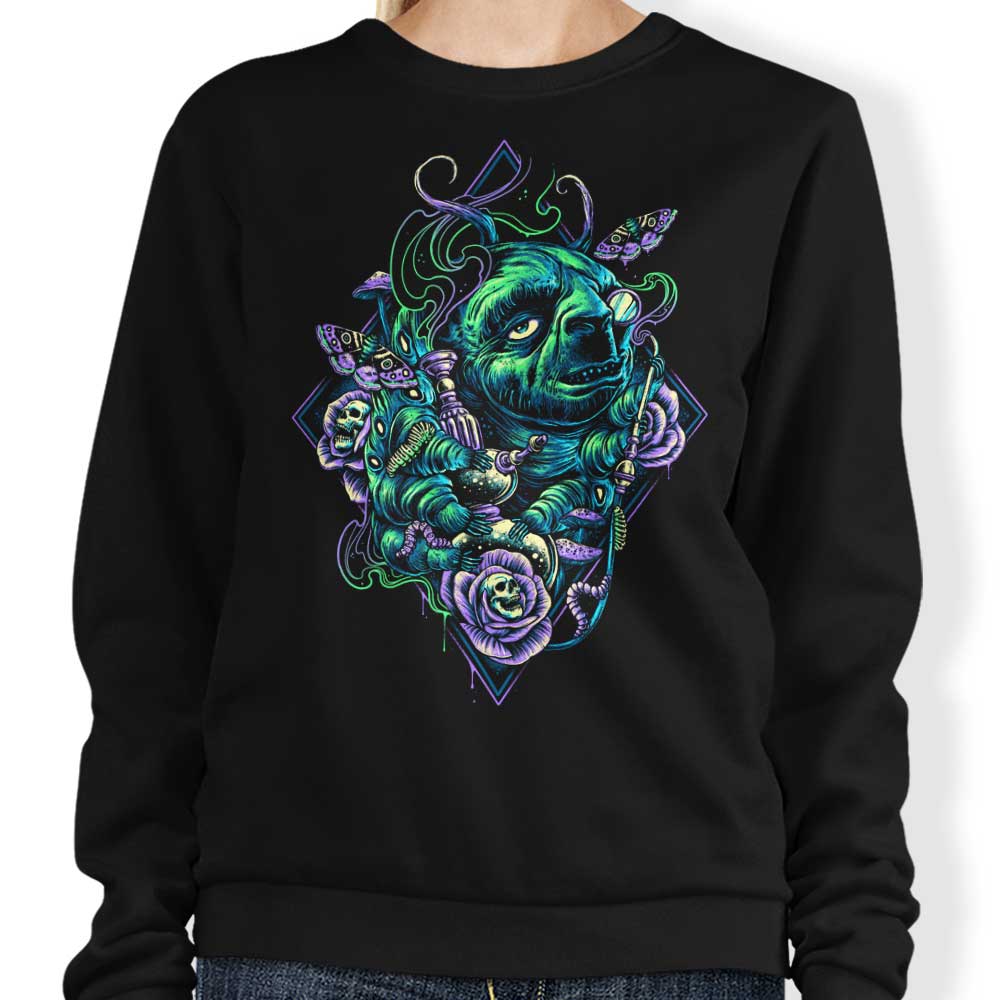 Stylish Smoking Diamond Crewneck Sweatshirt in Multiple Sizes