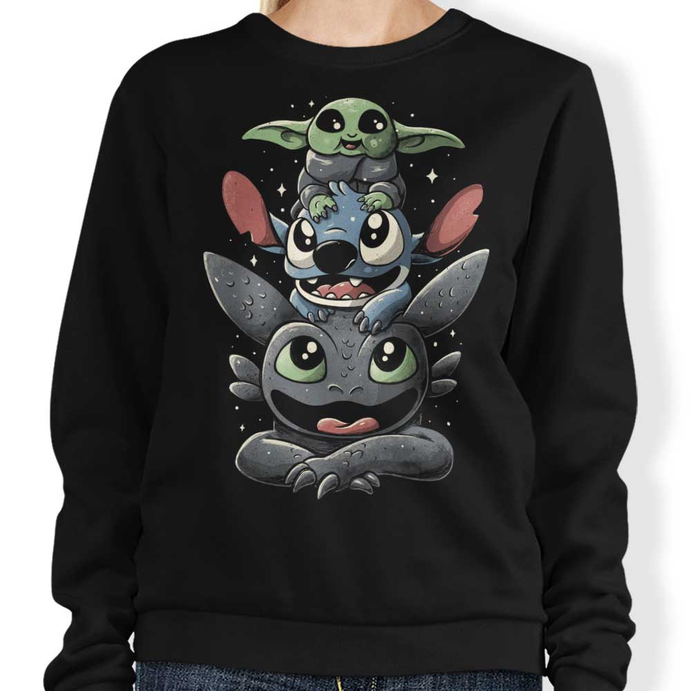 Adorable Cuteness Tower Sweatshirt for Fashion Lovers
