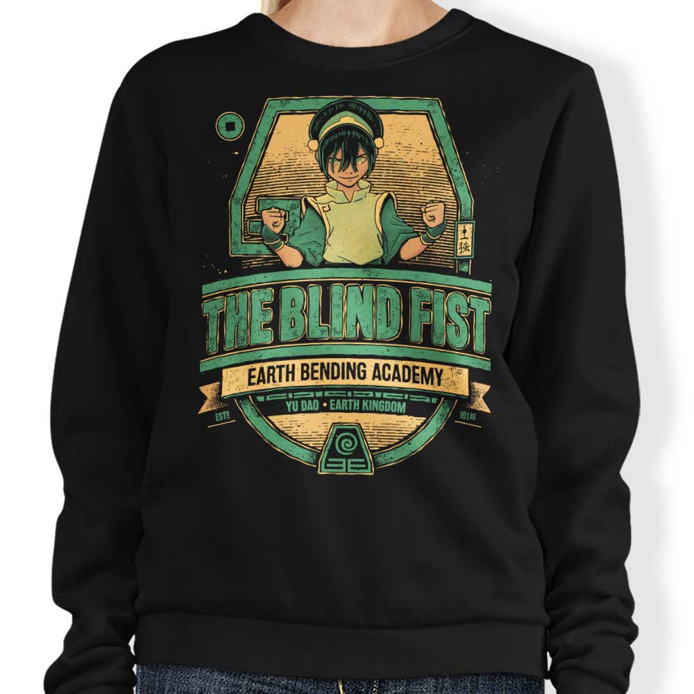 Teesgeex Comfortable Crewneck Blind Fist Sweatshirt in S - 4XL Sizes
