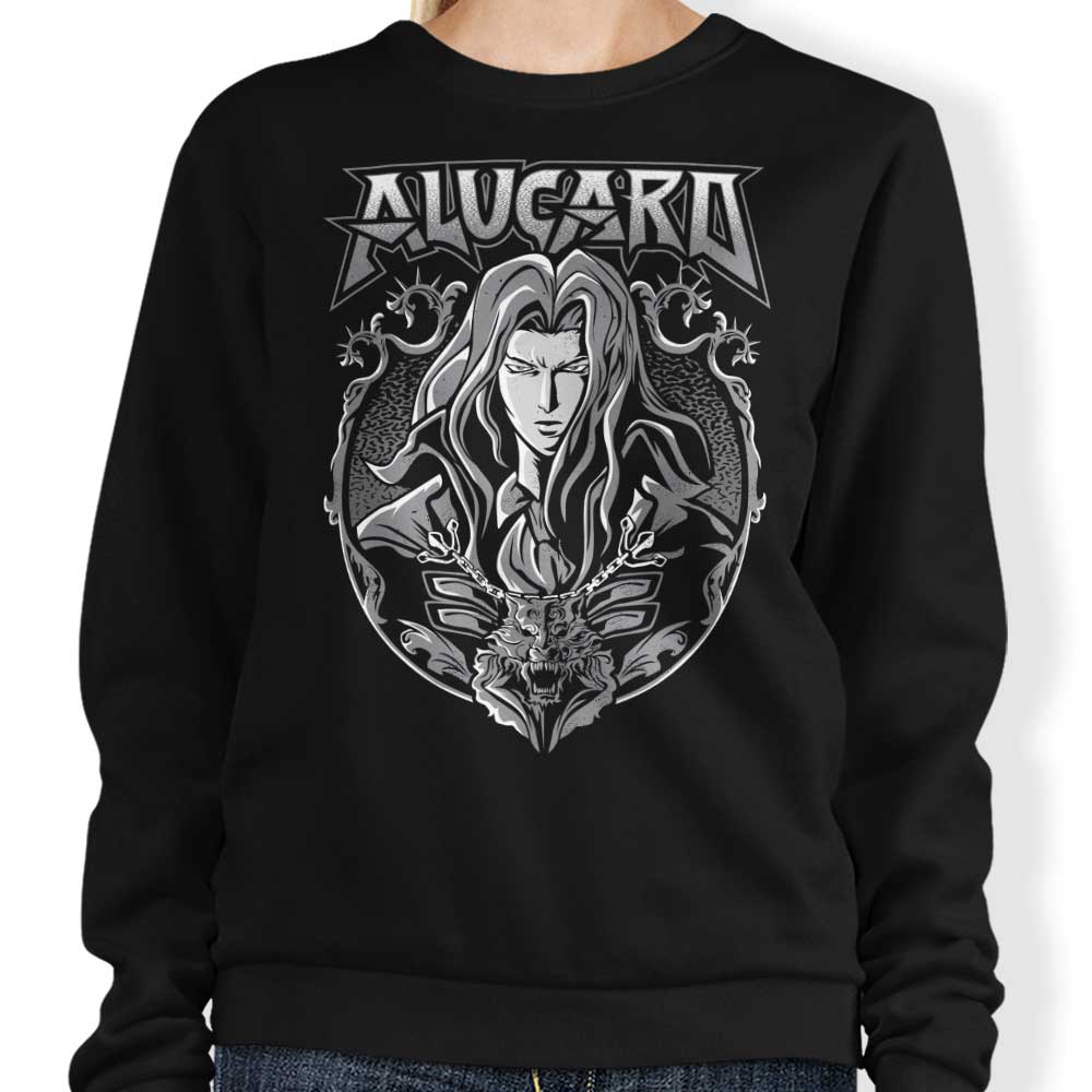 Dracula Byte's 'Prince of the Night' Comfortable Crewneck Sweatshirt