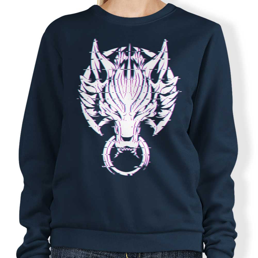 Ddjvigo's Unique Glitch Fantasy Crewneck Sweatshirt in S - 4XL Sizes
