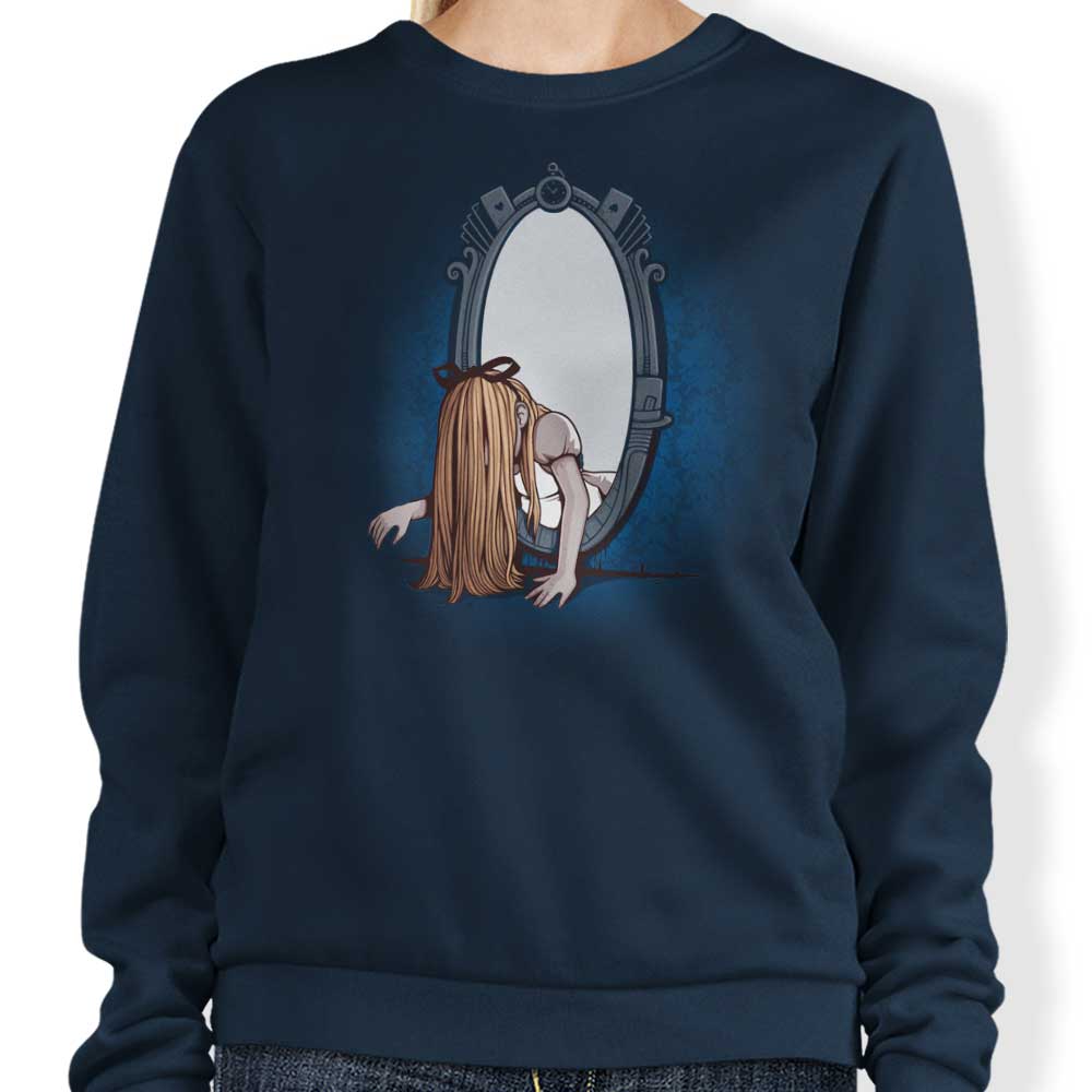 Naolito's Fashionable Looking Glass Crewneck Sweatshirt for All Sizes