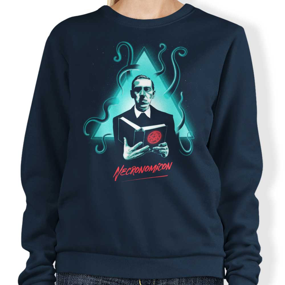 Necronomicon Crewneck Sweatshirt - A Comfortable and Durable Apparel