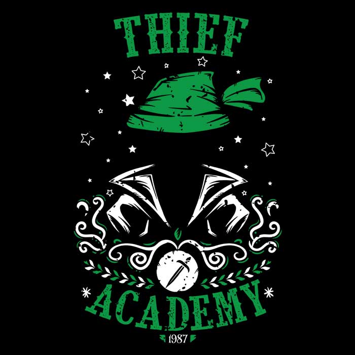 Soulkr's Thief Academy Crewneck Sweatshirt for Casual Wear
