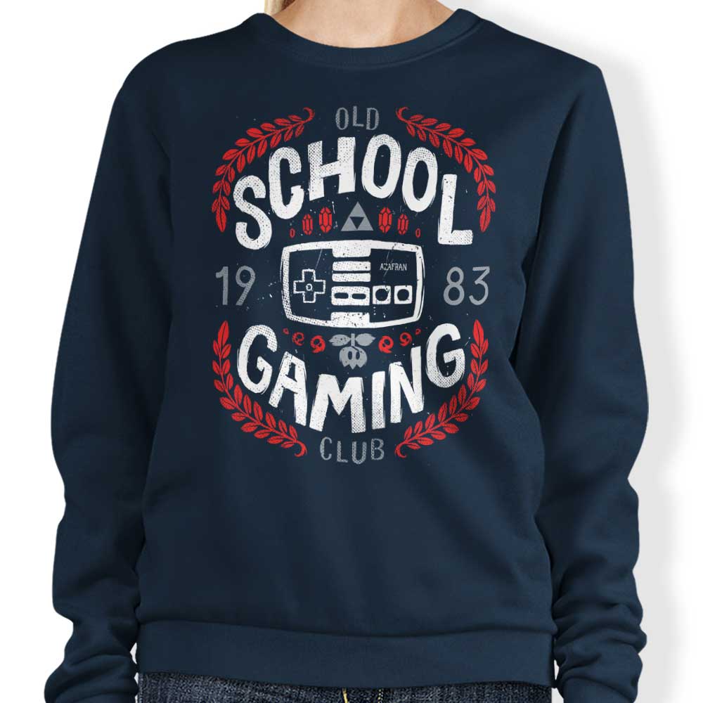 Azafran's Classic Comfortable Gaming Club Crewneck Sweatshirt