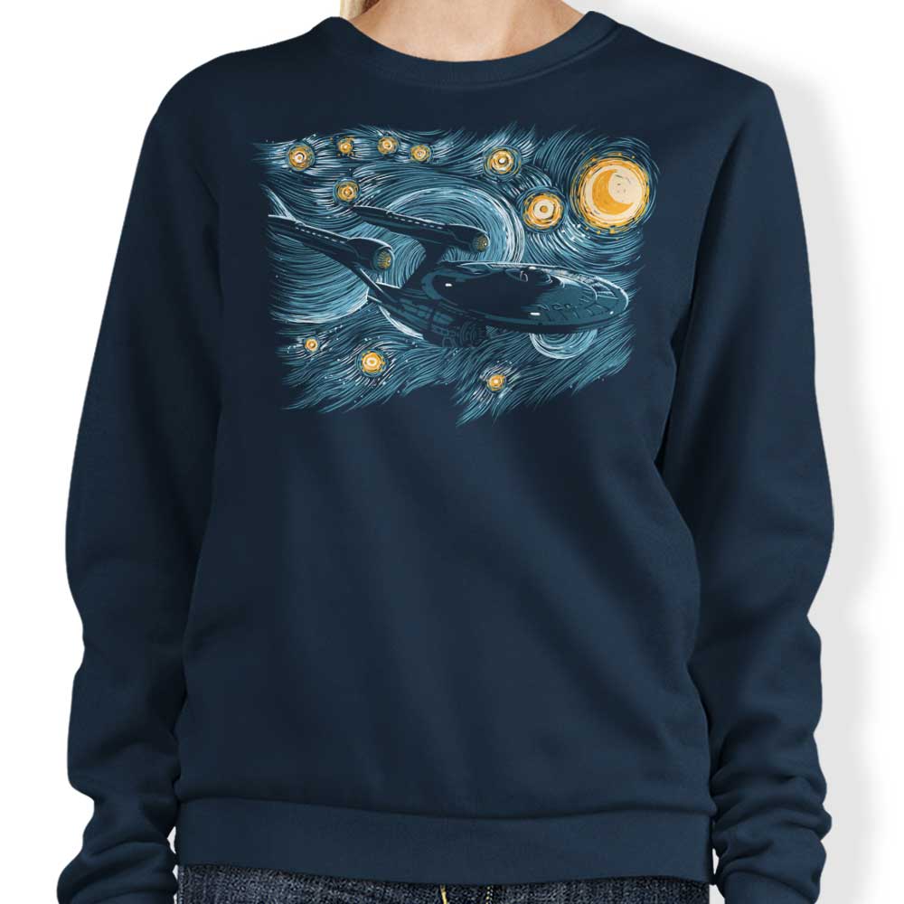 Starry Enterprise Brand Crewneck Sweatshirt for All Sizes