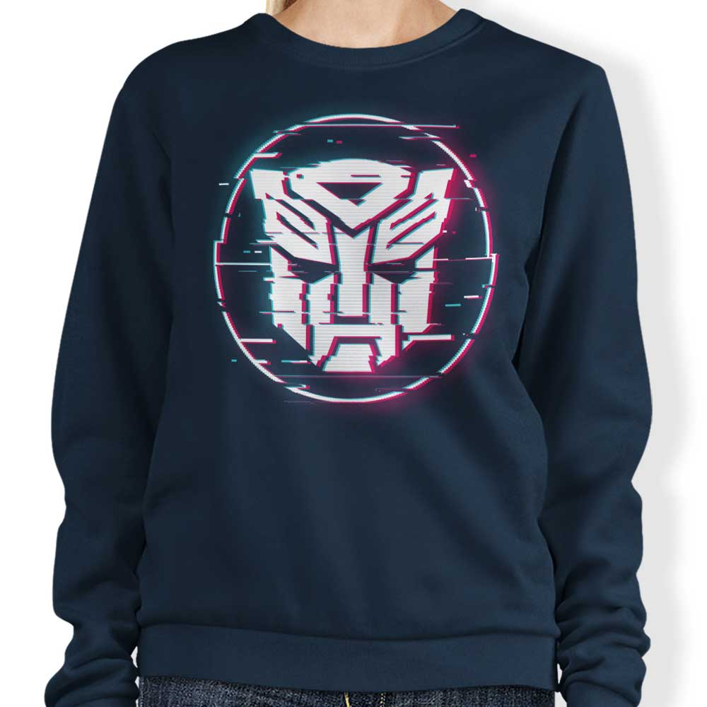 Getsousa Bot Glitch Comfortable Crewneck Sweatshirt in S - 4XL