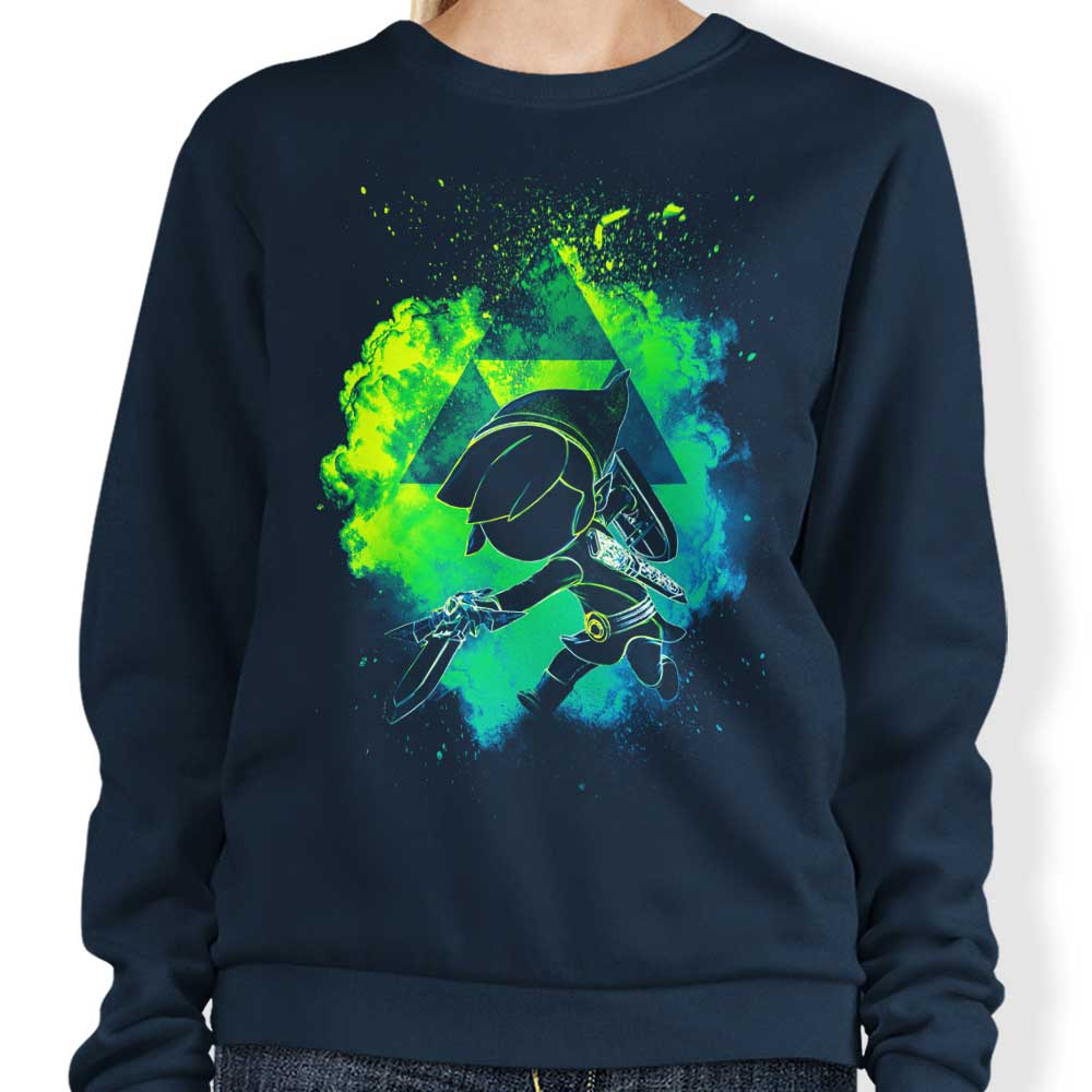 Donnie Illustrations' 'Soul of the Wind' Comfortable Crewneck Sweatshirt