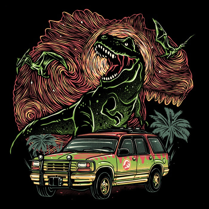 Dinosaur Adventure - Comfortable Sweatshirt for Outdoor Expeditions