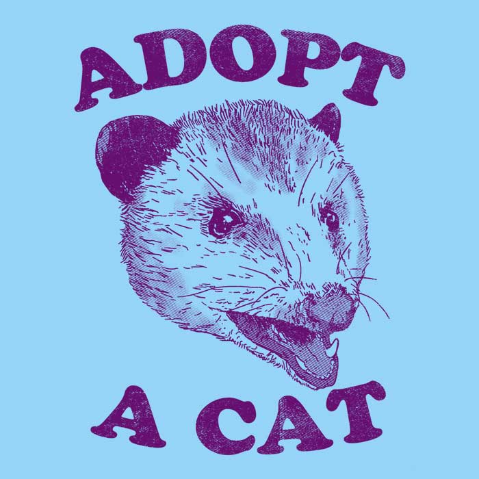 Cozy Adopt a Cat Sweatshirt by Hillary White