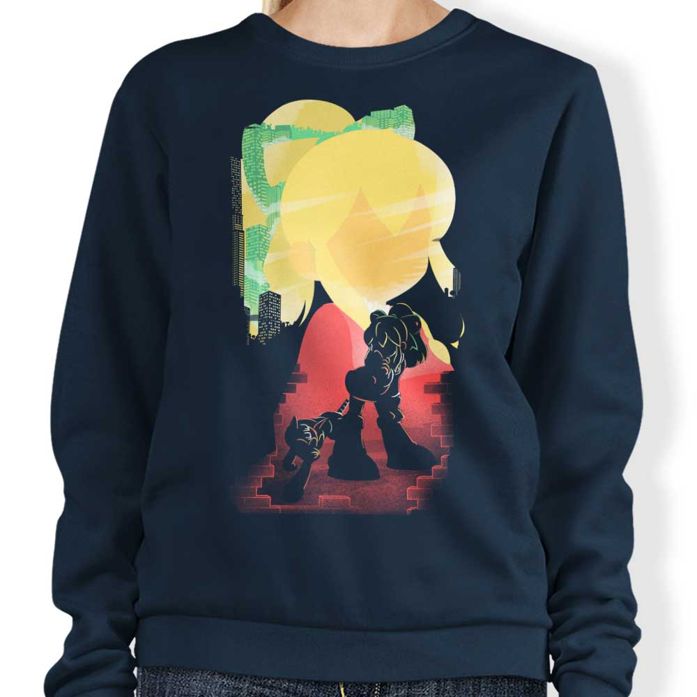 Donnie Illustrations' The Young Sister Comfortable Crewneck Sweatshirt