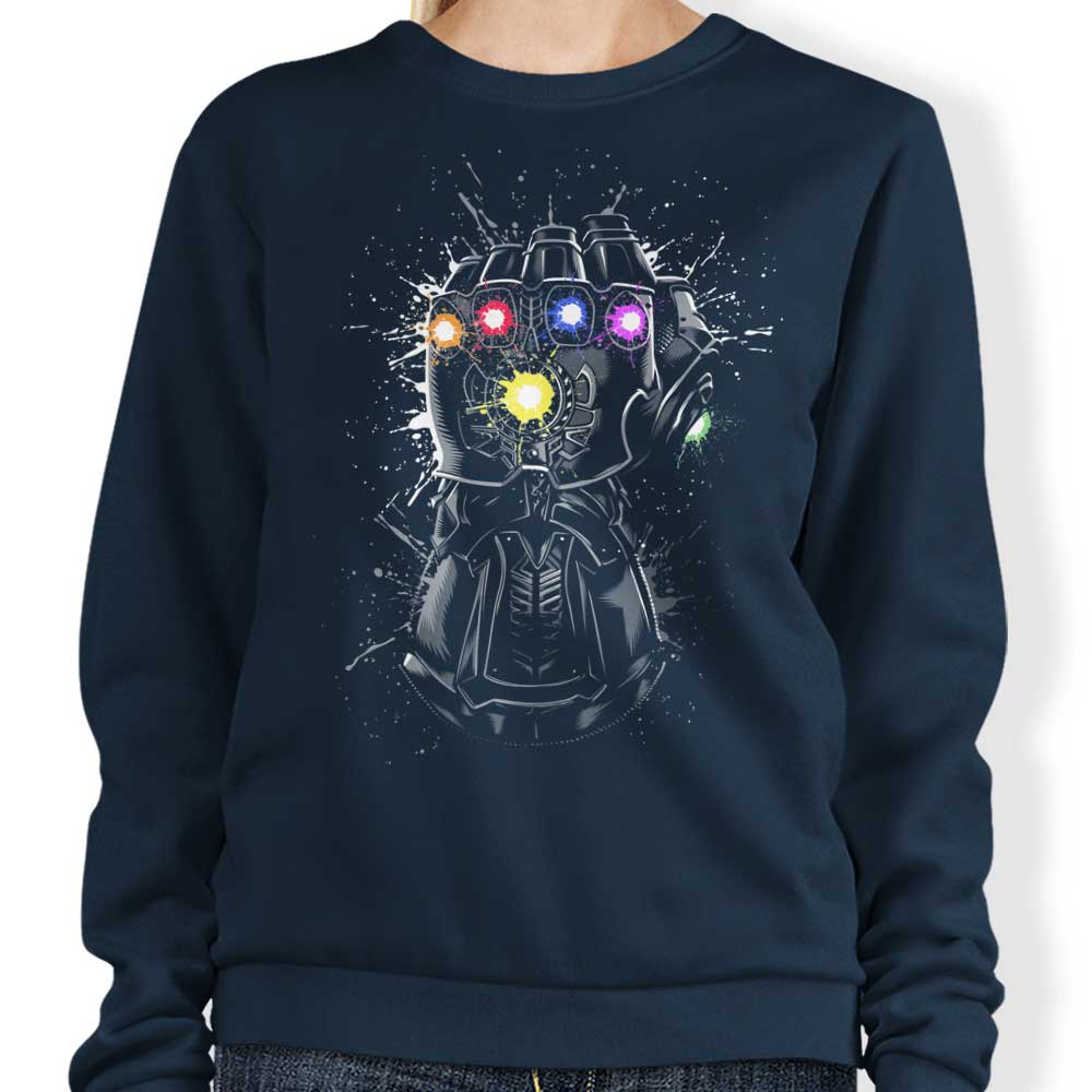 AlbertoCubatas Inked Gauntlet Men's Crewneck Sweatshirt