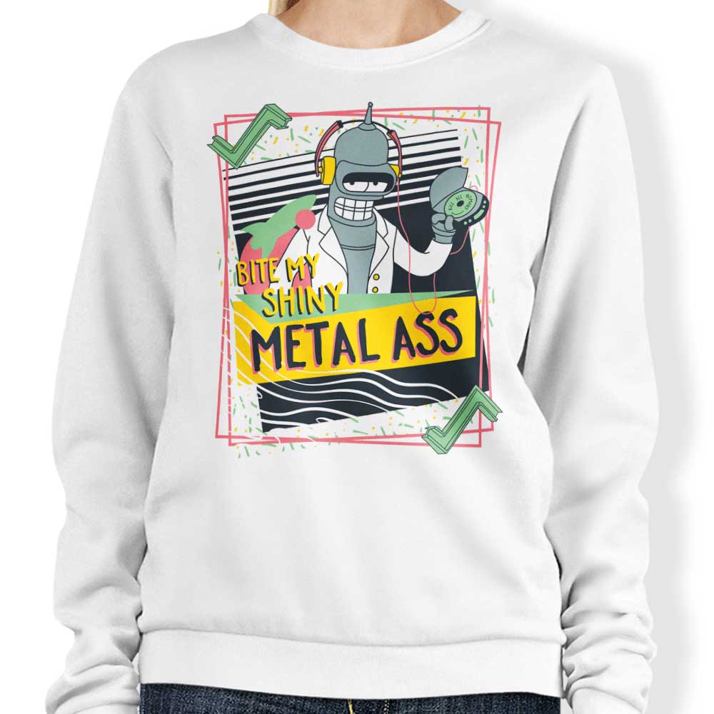 Bite Mine Crewneck Sweatshirt by Mitch Ludwig