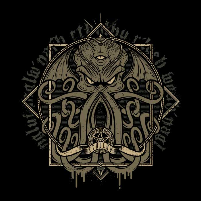 StudioM6 Cthulhumicon Comfortable Crewneck Sweatshirt in S - 4XL Sizes