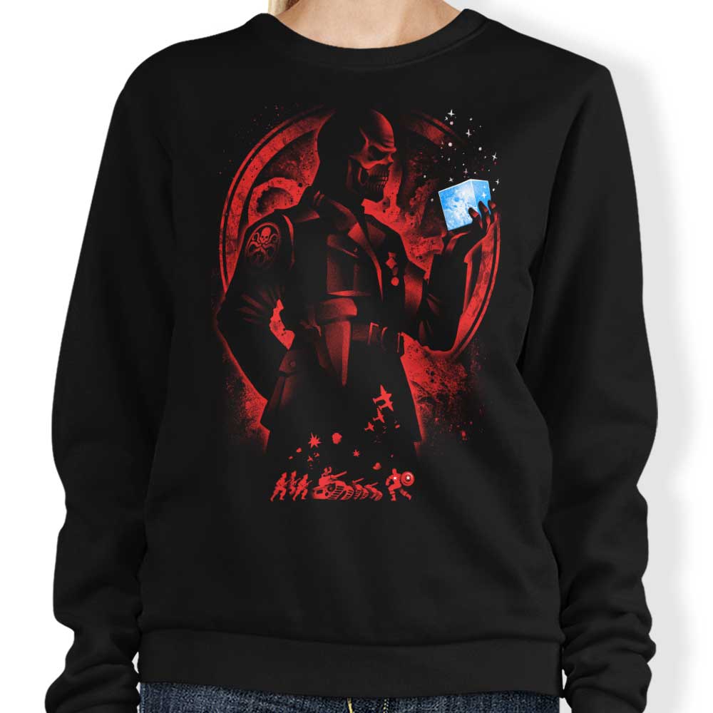 Alemaglia's 'Hail Hydra' Comfortable Crewneck Sweatshirt in S - 4XL