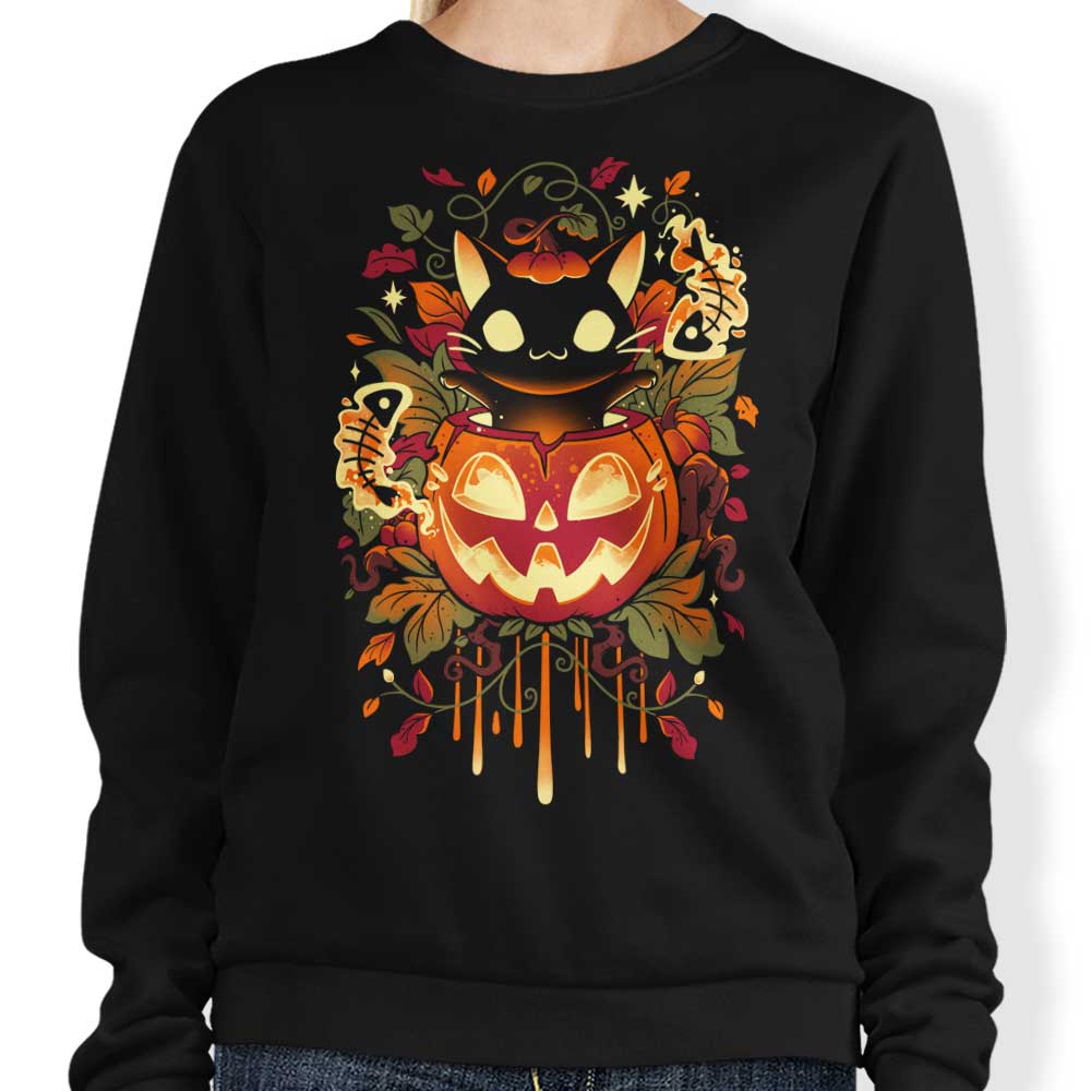 Autumn Themed Tricks Stylish Sweatshirt