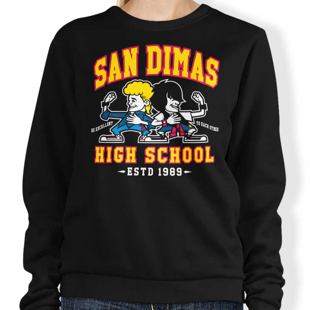 San Dimas High School Crewneck Sweatshirt for All Sizes