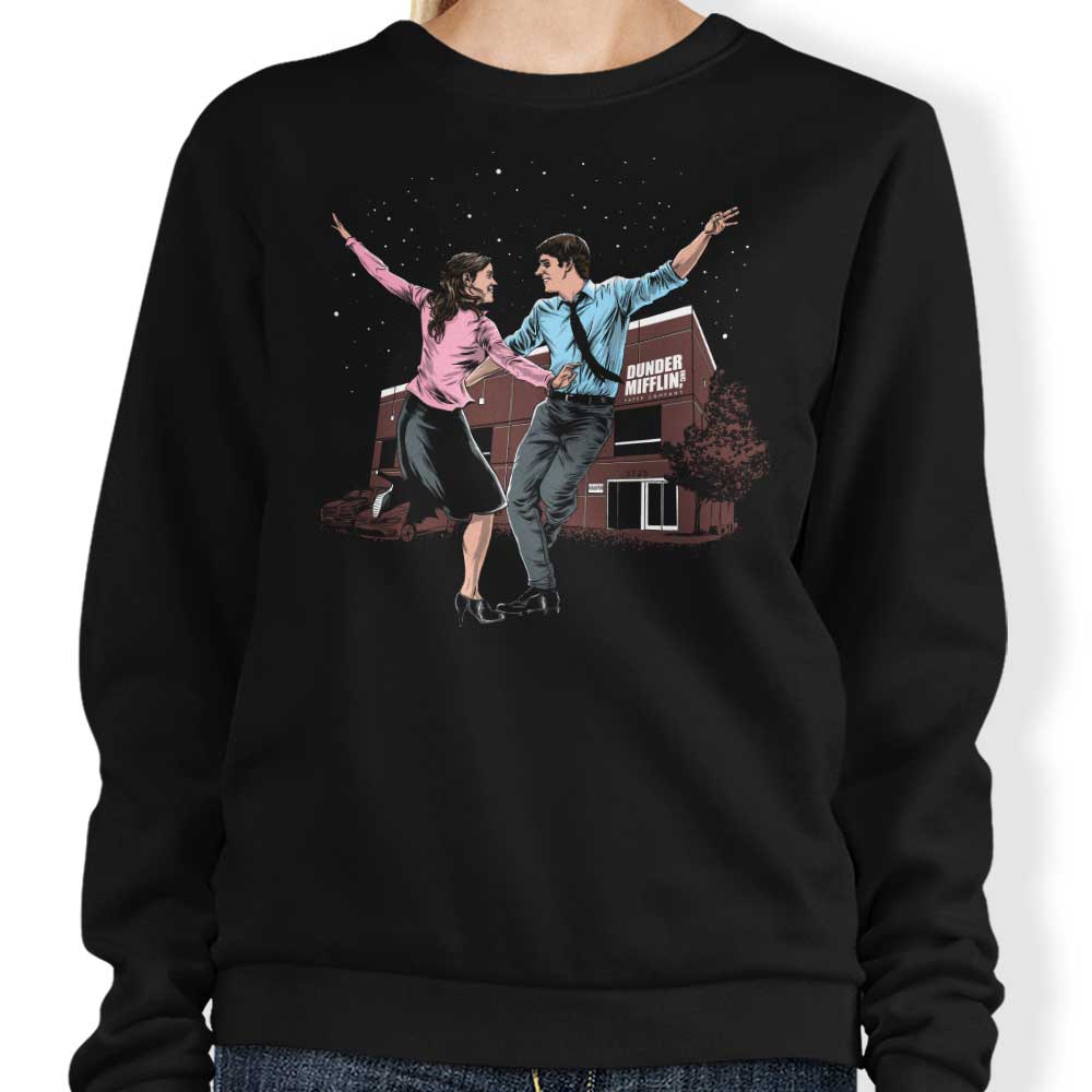 Zascanauta Office La Land Comfortable Crewneck Sweatshirt in S - 4XL