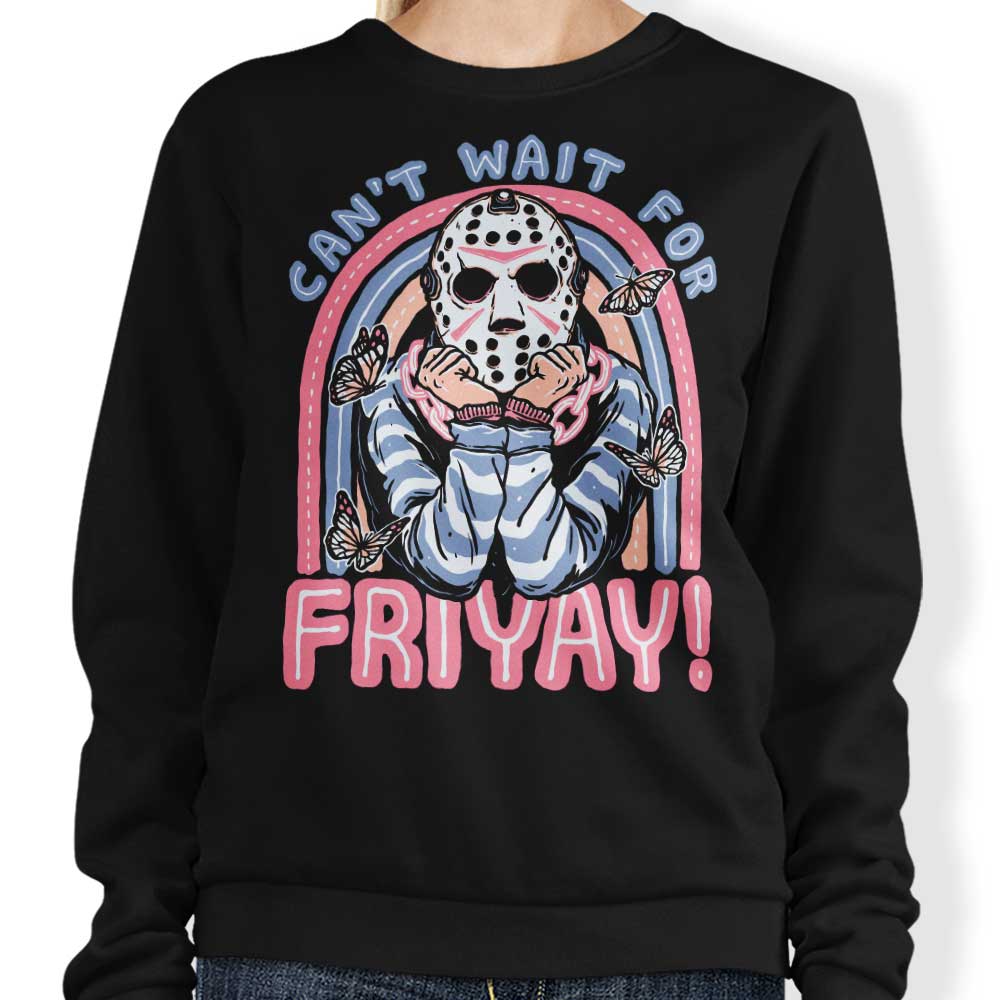 Can't Wait for Friday - Momma Gorilla Crewneck Sweatshirt for All Sizes