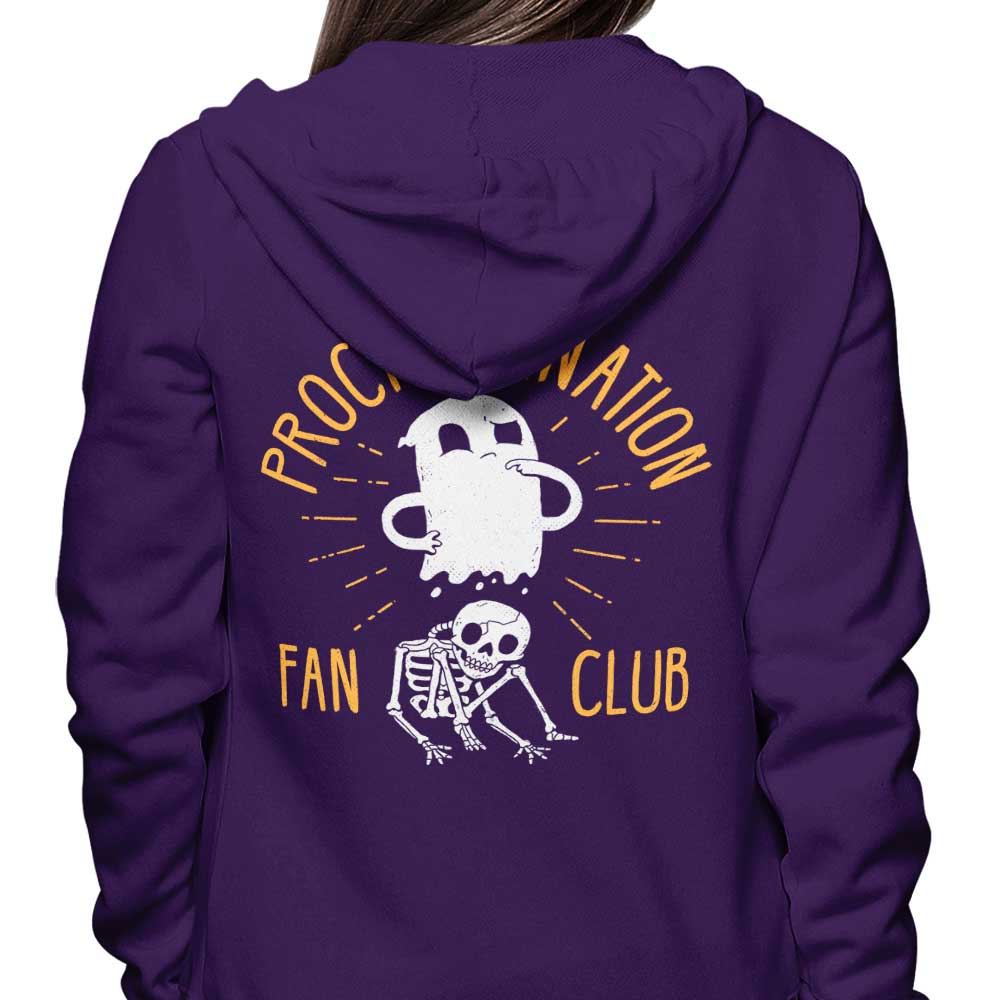 DinoMike's Procrastination Fan Club Comfortable Zip-Up & Pullover Hoodies