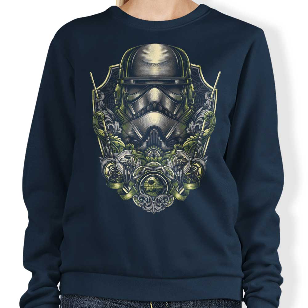 Glitchygorilla's Storm Emblem Crewneck Sweatshirt in S - 4XL Sizes