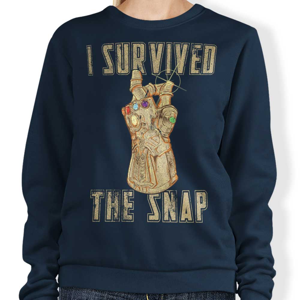 Survived the Decimation - Legendary Phoenix Crewneck Sweatshirt for All Sizes