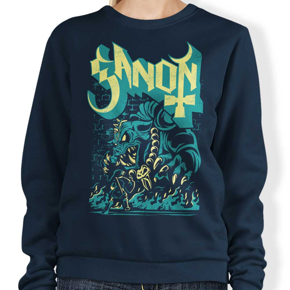 The Enormous and Sinister Prince of Darkness Crewneck Sweatshirt