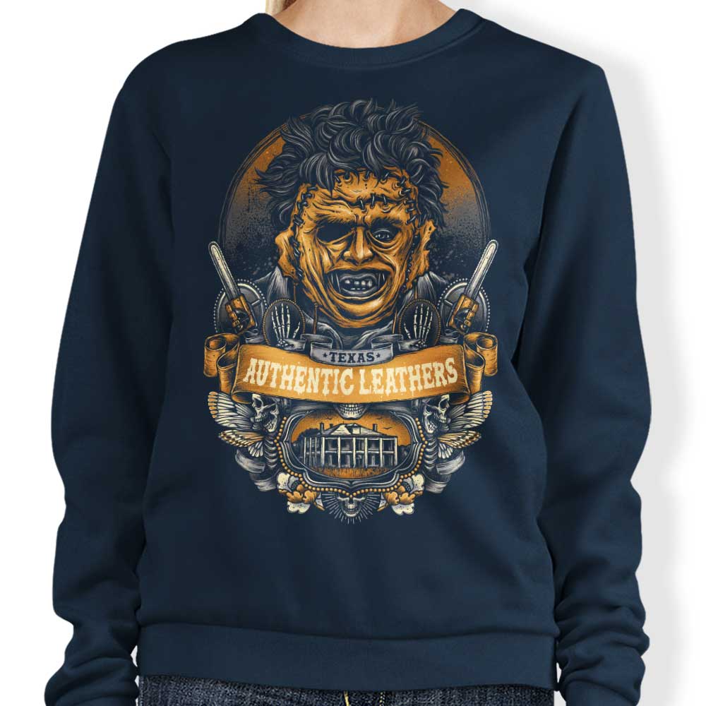 Authentic Texas Leather Brand Crewneck Sweatshirt