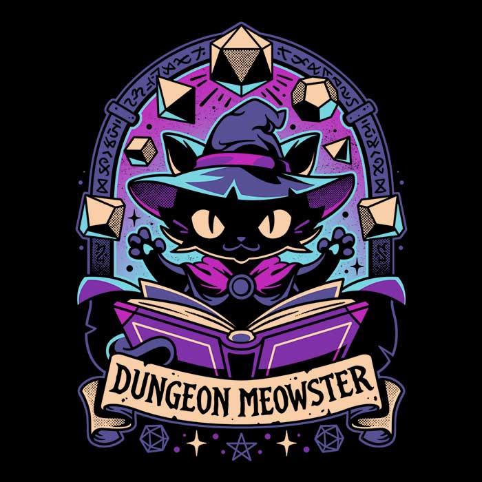 Comfy Feline Dungeon Keeper Sweatshirt for Cat Lovers