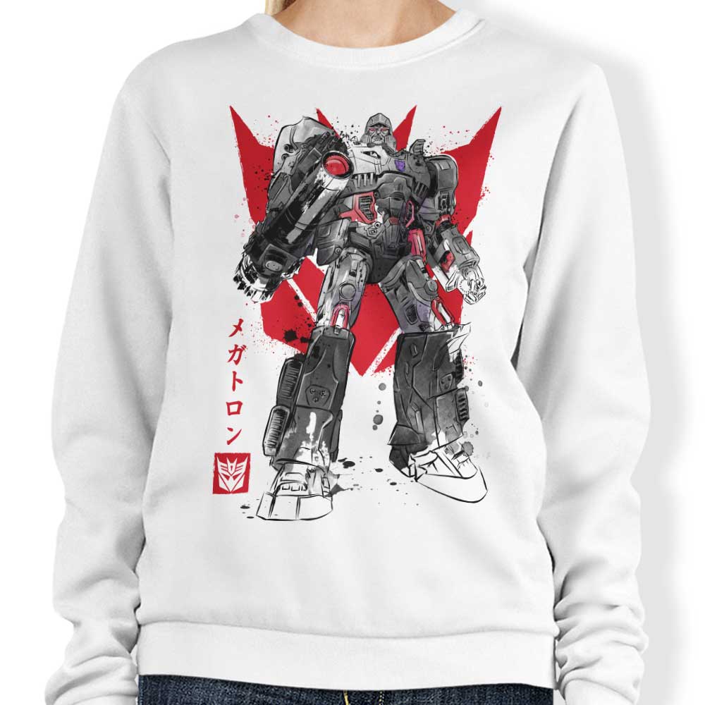 Dr. Monekers' Stylish Destruction Sumi-e Sweatshirt