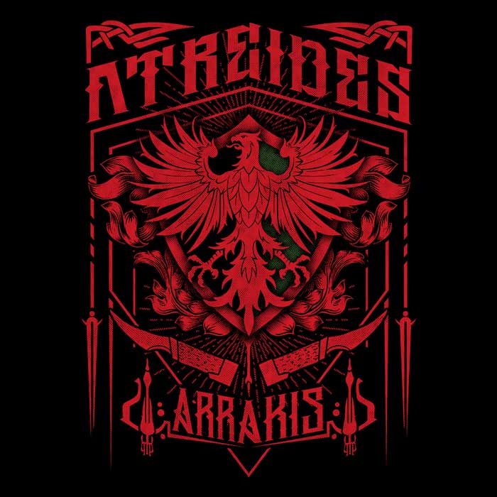 Timeless Classic Atreides Crewneck Sweatshirt by Arinesart