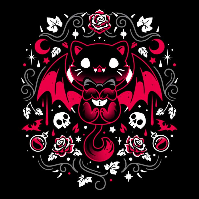 Mysterious 'Purrs of Darkness' Unisex Sweatshirt