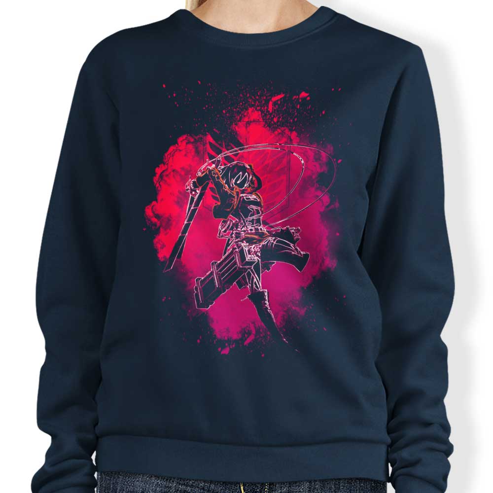 Soul-inspired Sweatshirt from the Ackerman Clan by Donnie Illustrations