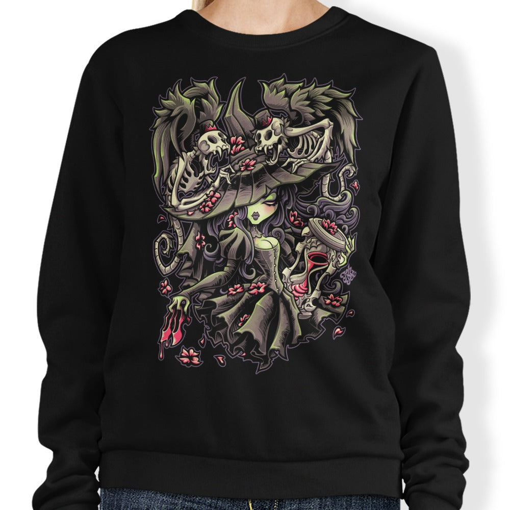 Jehsee's Enchanting Witching Hour-themed Sweatshirt for All-Day Comfort