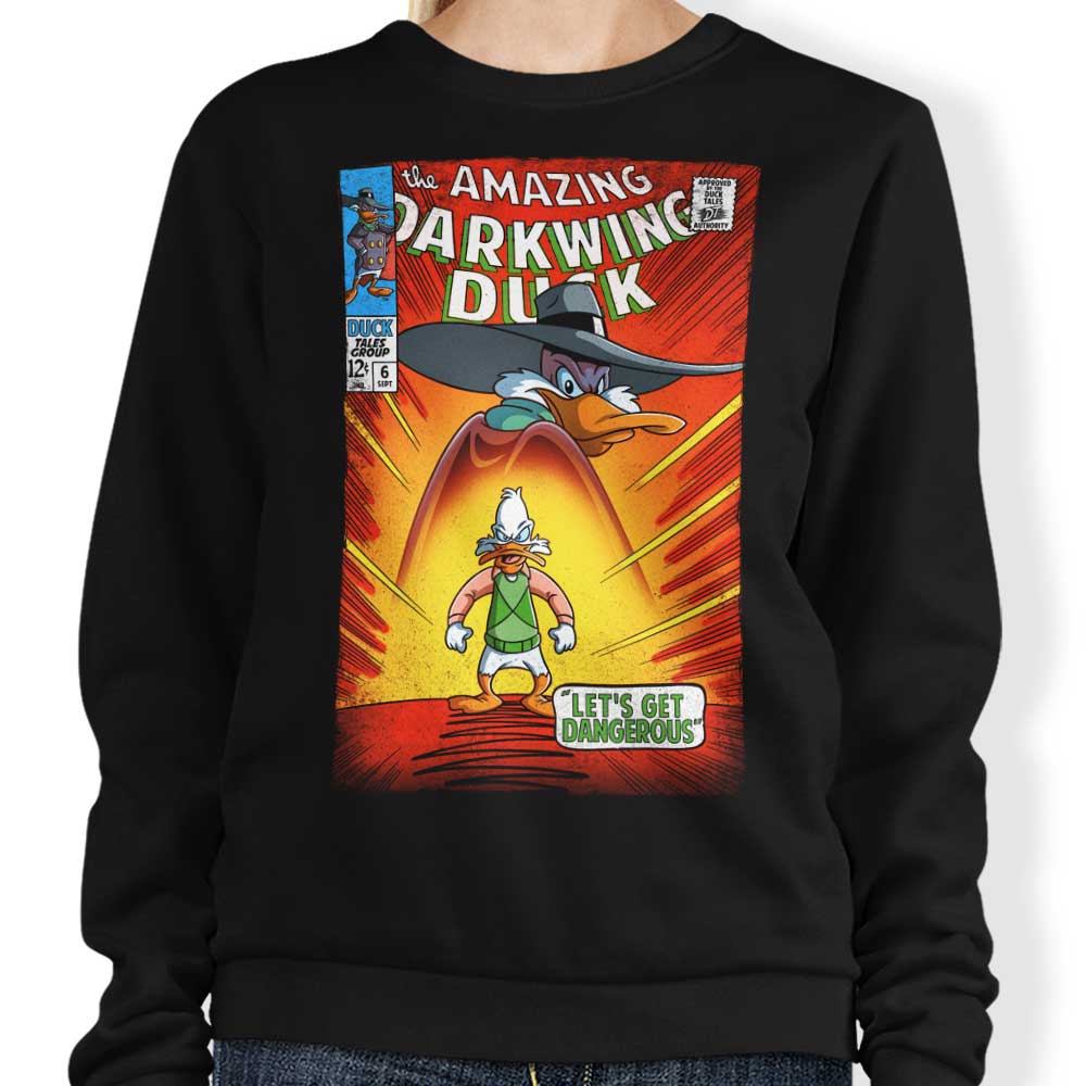 Firebeard's 'Let's Get Dangerous' Crewneck Sweatshirt in S - 4XL Sizes