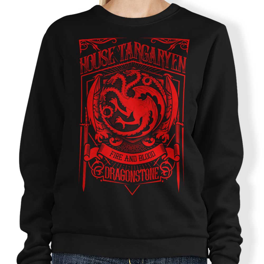 Arinesart Vintage Dragon Crewneck Sweatshirt in S - 4XL Sizes