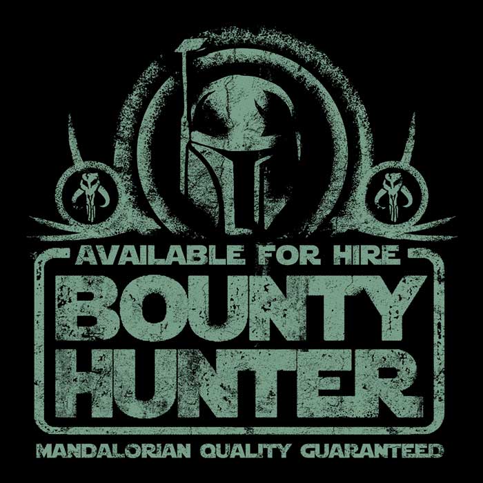 FanFreak's Bounty Hunter for Hire Crewneck Sweatshirt - Ideal for Fans