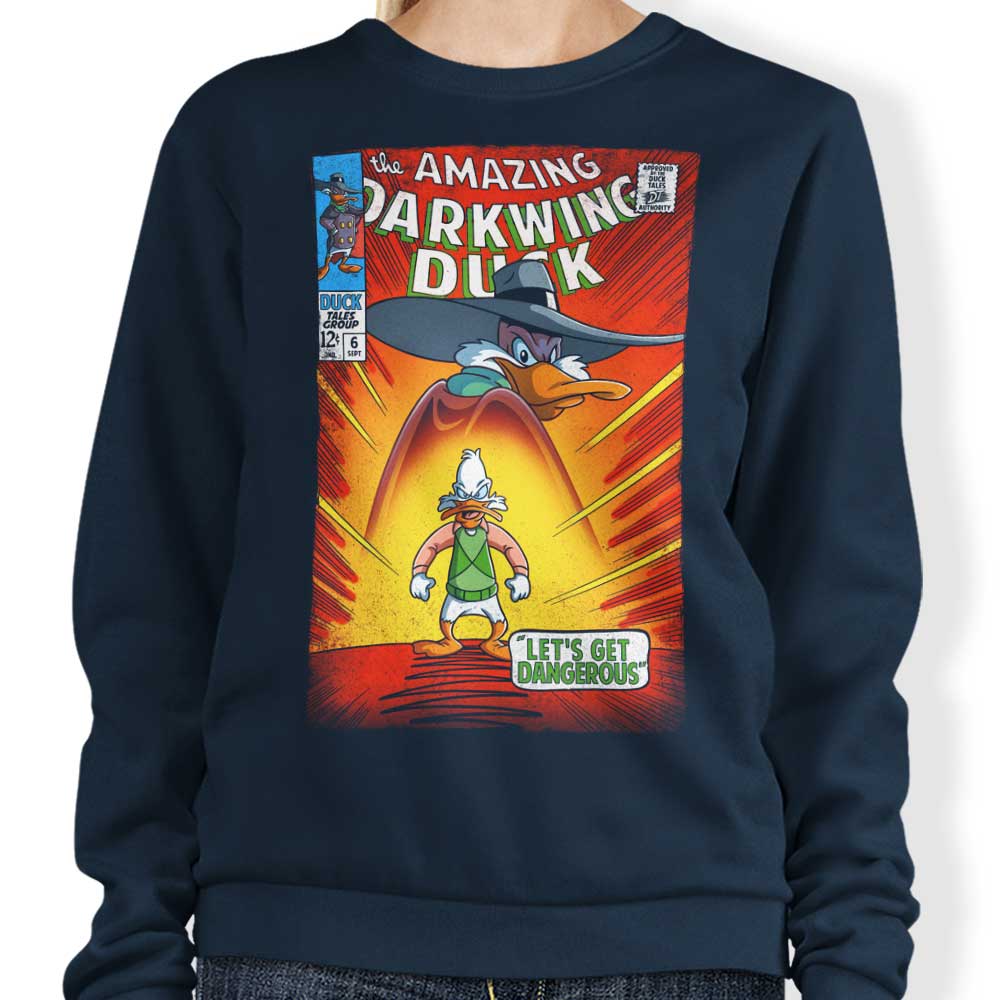 Firebeard's 'Let's Get Dangerous' Crewneck Sweatshirt in S - 4XL Sizes