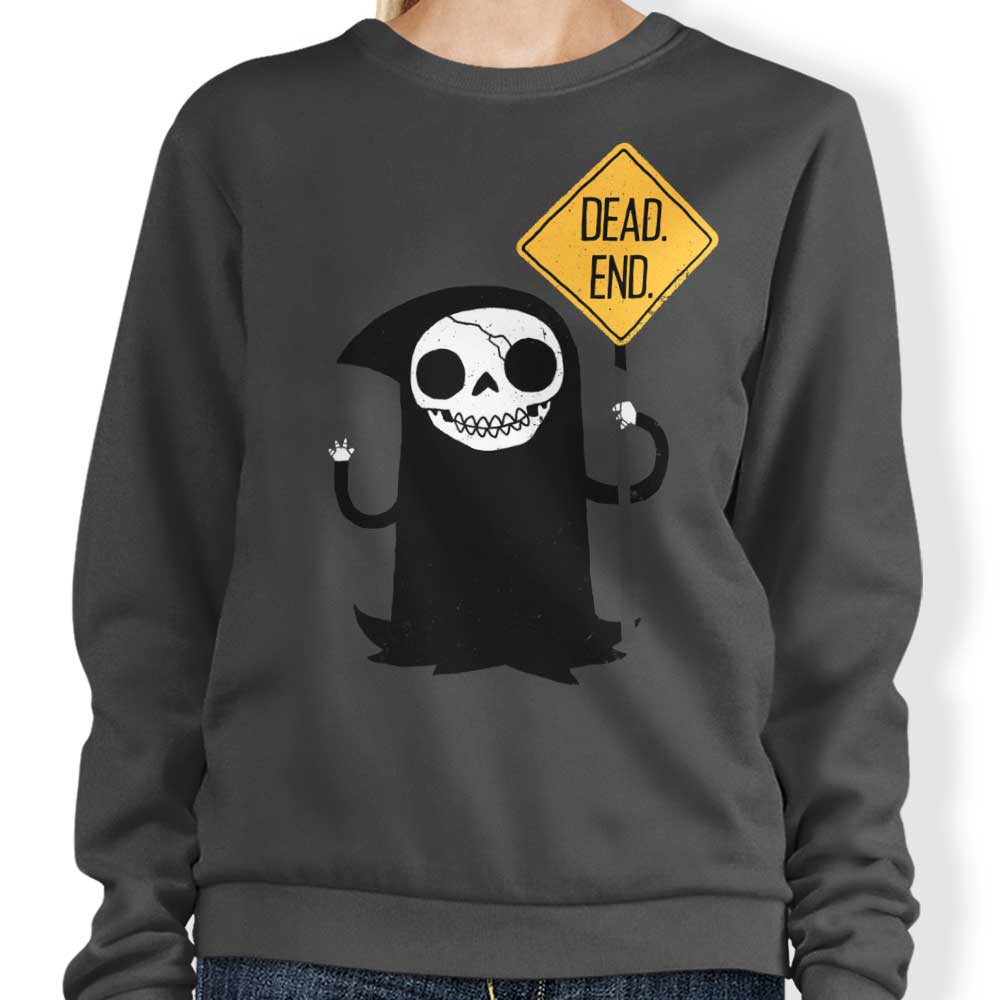 DinoMike's Dead End Crewneck Sweatshirt in S - 4XL Sizes