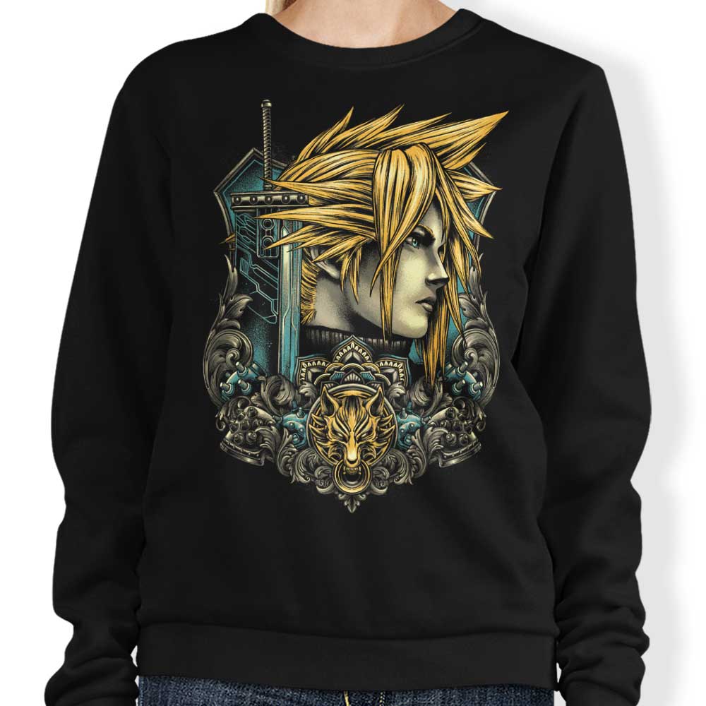Ex-Soldier Emblem Crewneck Sweatshirt in S - 4XL Sizes