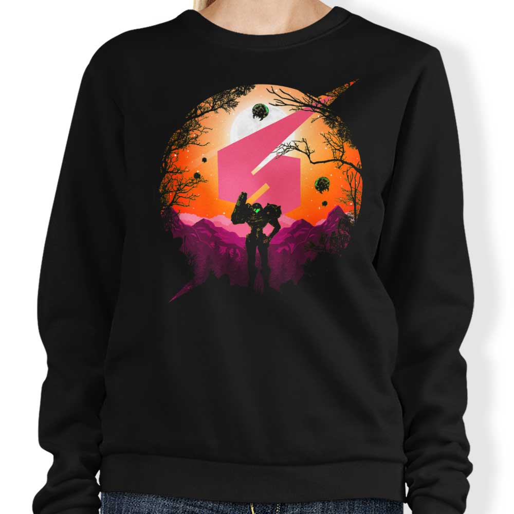 Donnie Illustrations' My Galaxy Comfortable Crewneck Sweatshirt