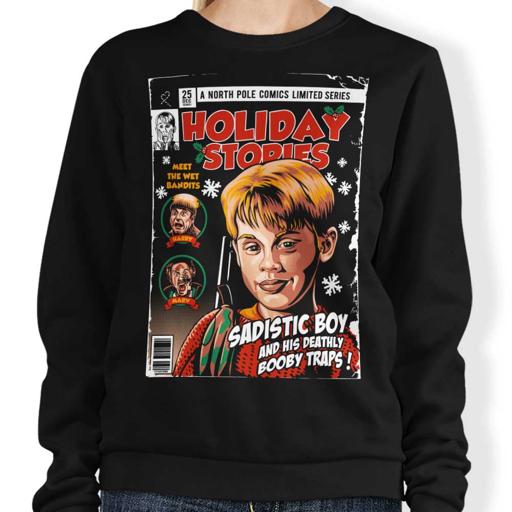 Kevin's Holiday Stories Crewneck Sweatshirt - Comfortable and Durable Apparel