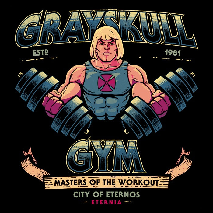 Grayskull Gym Branded Unisex Sweatshirt for Fitness Enthusiasts
