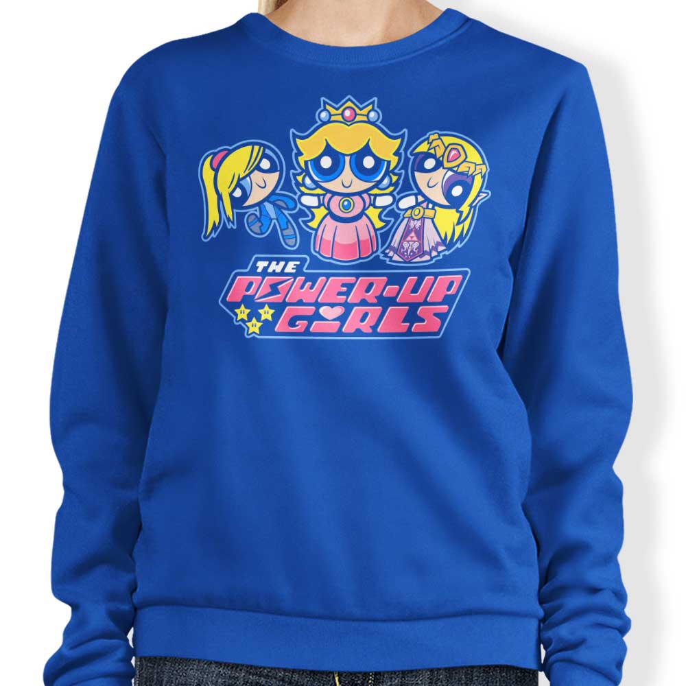 The Stylish Power Up Girls Sweatshirt