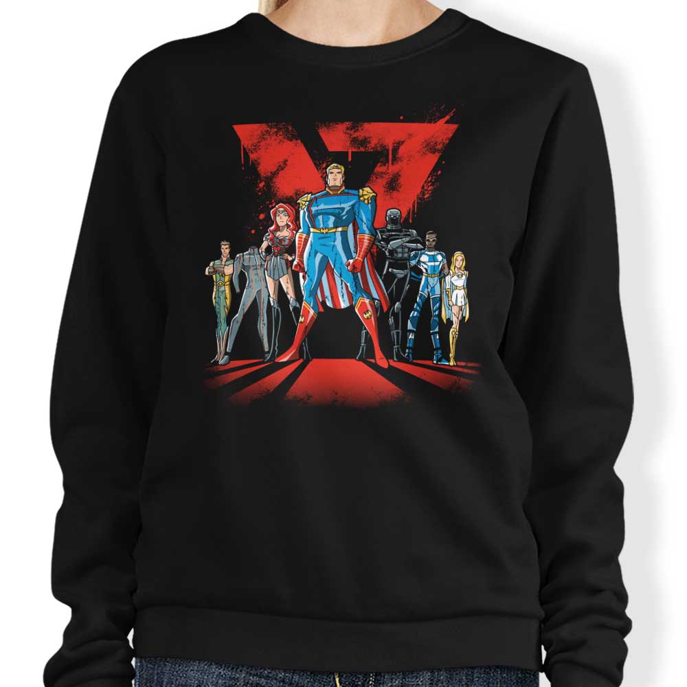 Supes League Crewneck Sweatshirt for Men and Women