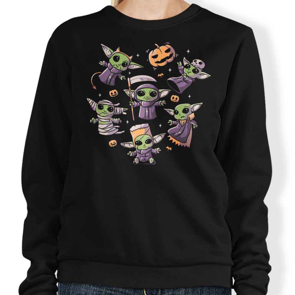 Edu.ely Halloween Crewneck Sweatshirt for Kids in S - 4XL Sizes