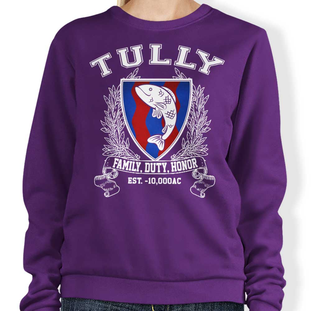 Digital Phoenix's Tully University Crewneck Sweatshirt in S - 4XL Sizes