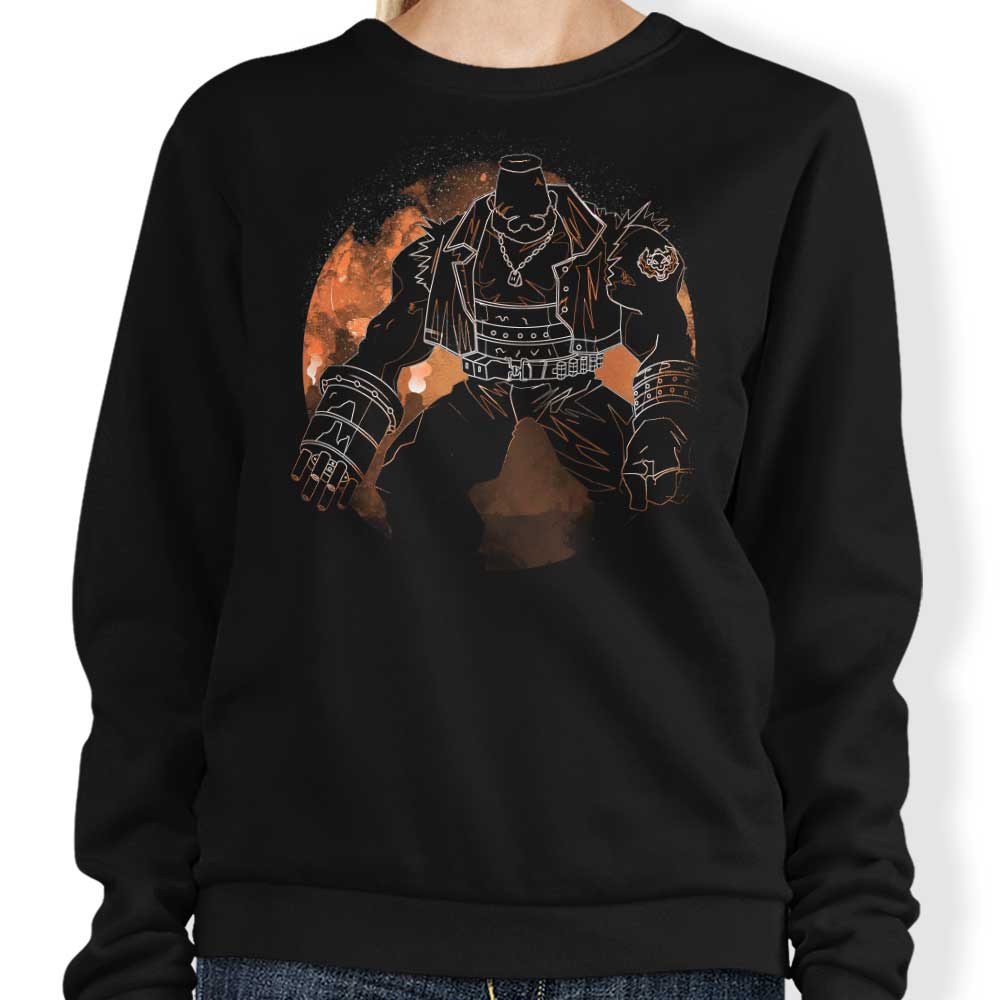Donnie Illustrations' Catastrophe Orb Crewneck Sweatshirt in S - 4XL